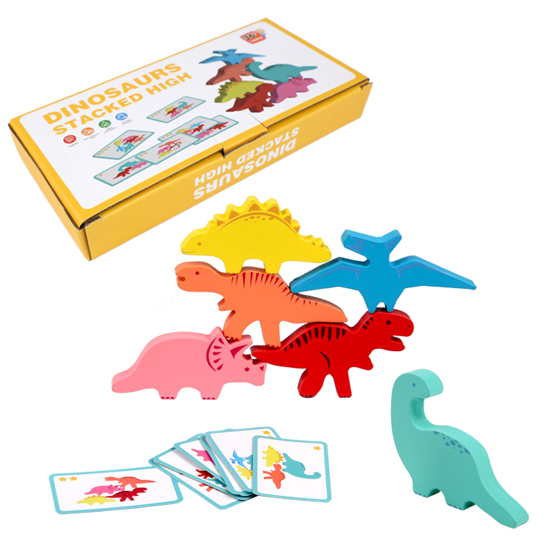 Board Game Quarto - Blocchi di equilibrio in legno Giocattoli