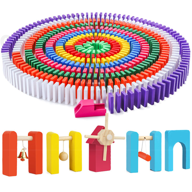 Board Game Monopoli - Giocattoli domino in legno per bambini