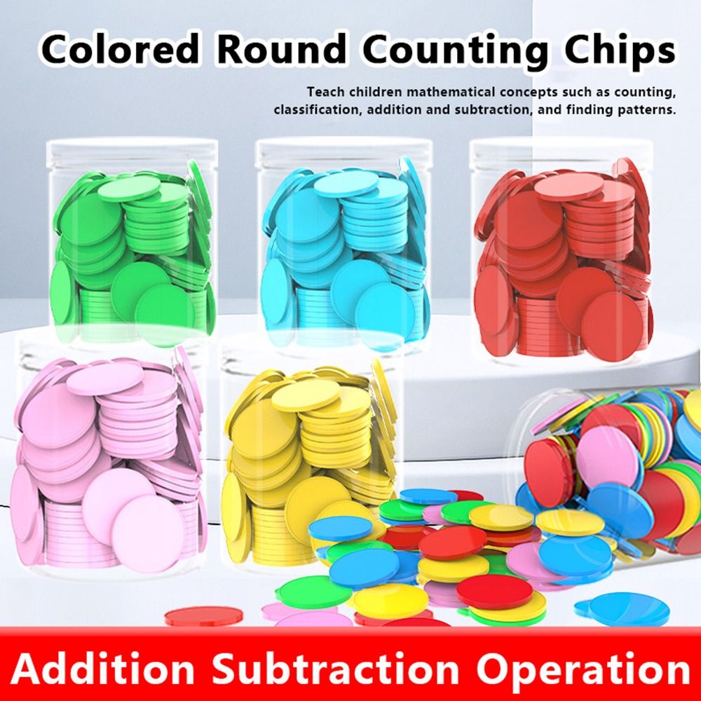 Board Game Operation - 100 Pezzi di Fiches in Plastica