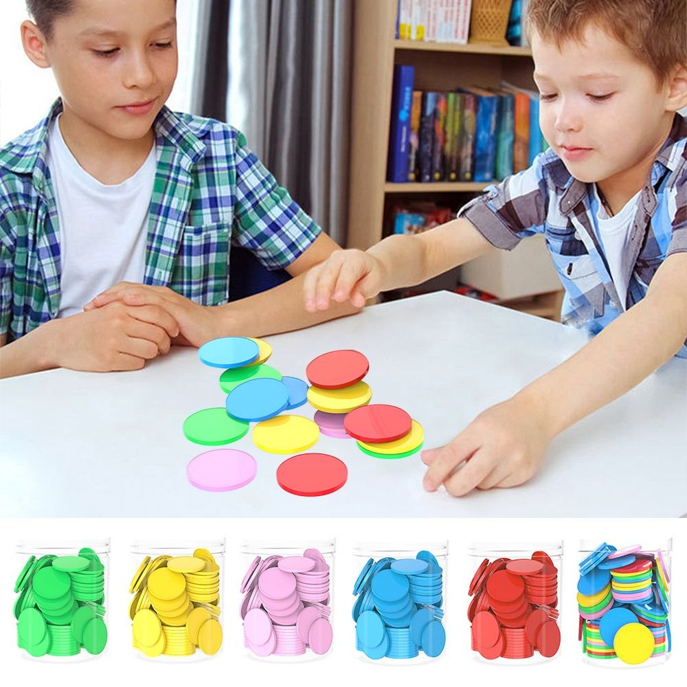 Board Game Operation - 100 Pezzi di Fiches in Plastica