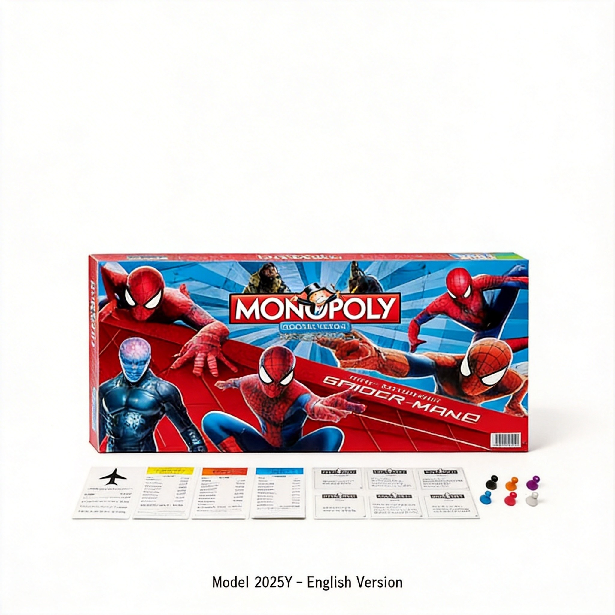 Board Game Monopoli - Gioco da Tavolo Spider-Man - Edizione