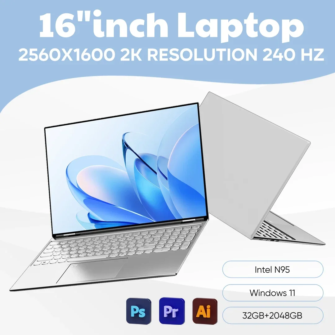 Board Game Pc - Nuovo Laptop da 16 Pollici 2K,