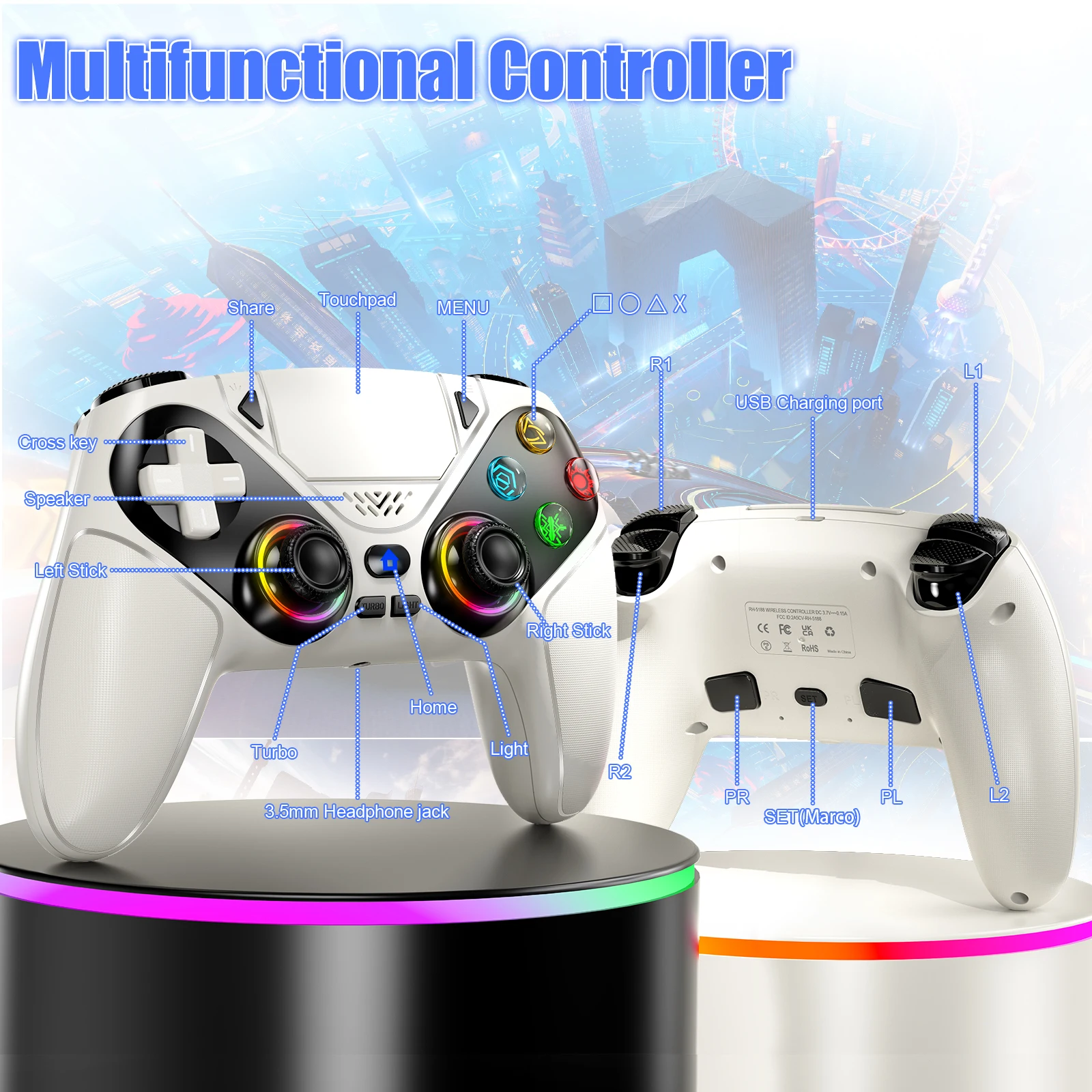 Controller Wireless per PlaySt - Board Game Pc recensione e prezzo