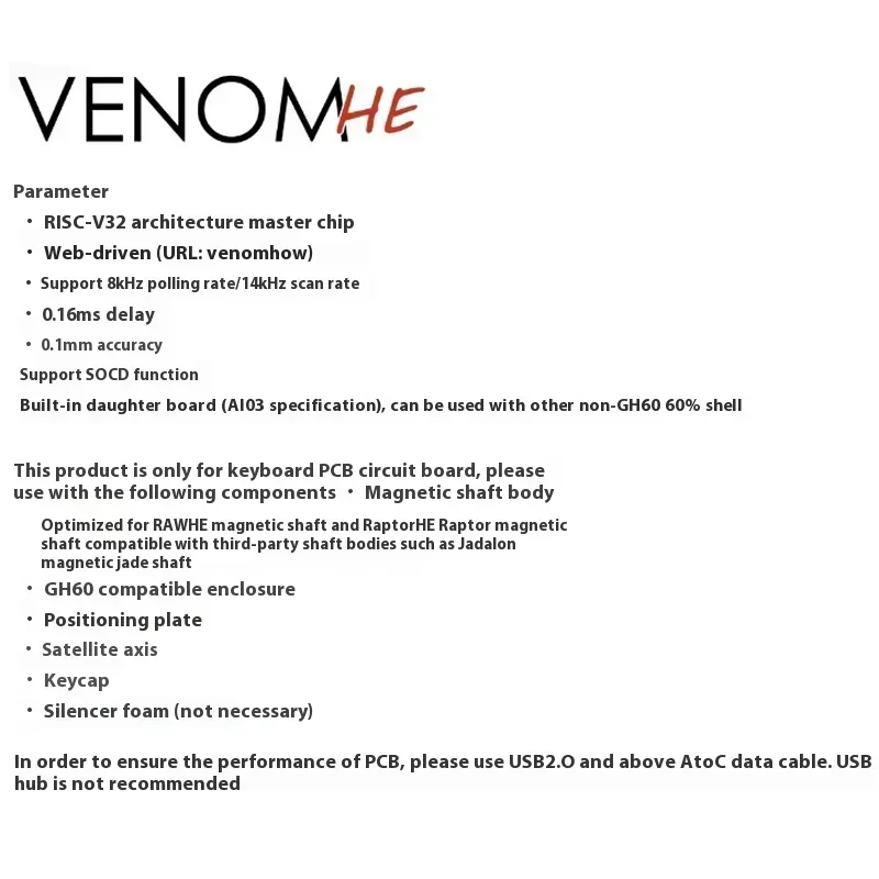 Geonworks Venom60 HE Venom65 H - Board Game Pc recensione e prezzo