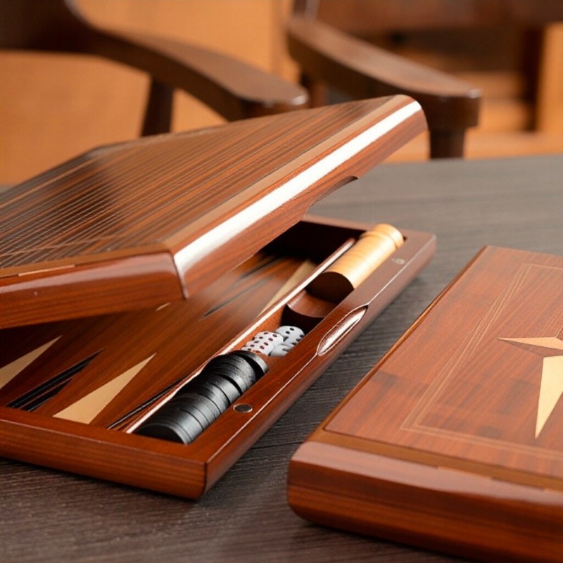 Backgammon in Legno Massello 1 - Board Game Operation recensione e prezzo