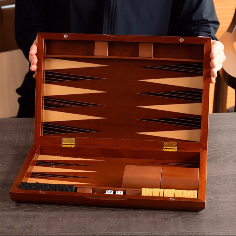 Backgammon in Legno Massello 1 - Board Game Operation recensione e prezzo