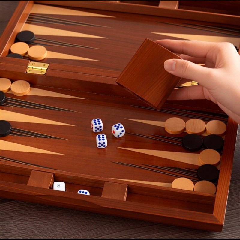 Backgammon in Legno Massello 1 - Board Game Operation recensione e prezzo