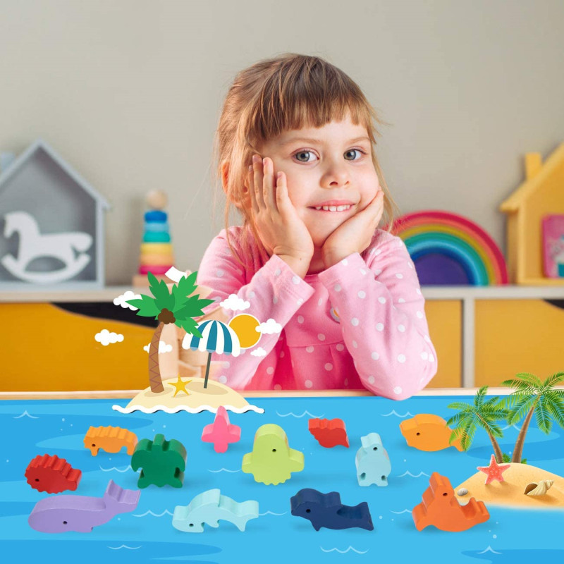 Nuovi bambini Montessori blocc - Board Game Quarto recensione e prezzo