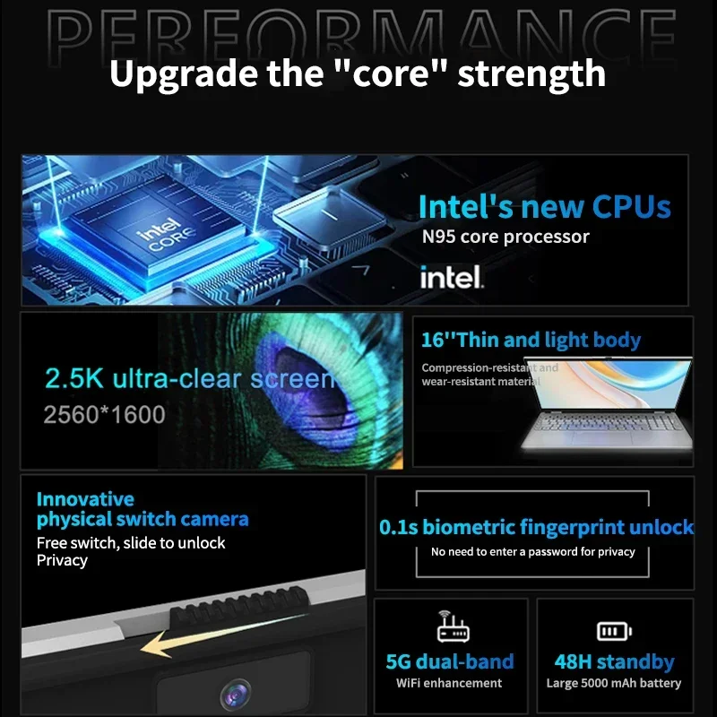 Nuovo Laptop da 16 Pollici 2K, - Board Game Pc recensione e prezzo